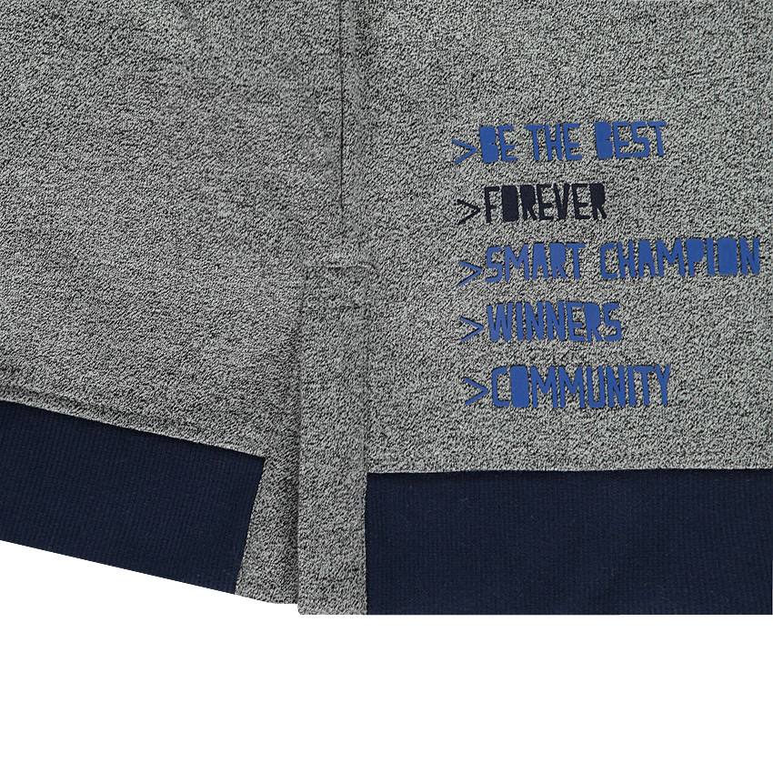 Junior - Sweat en molleton avec textes printés 