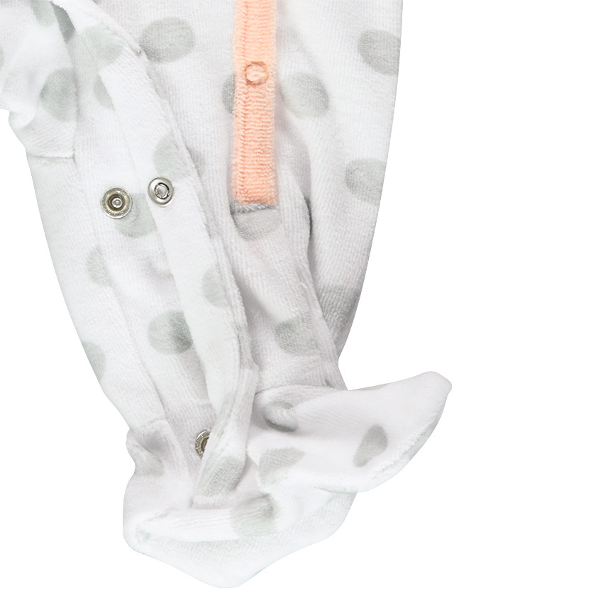 Dors-bien en velours à pois Disney Minnie 