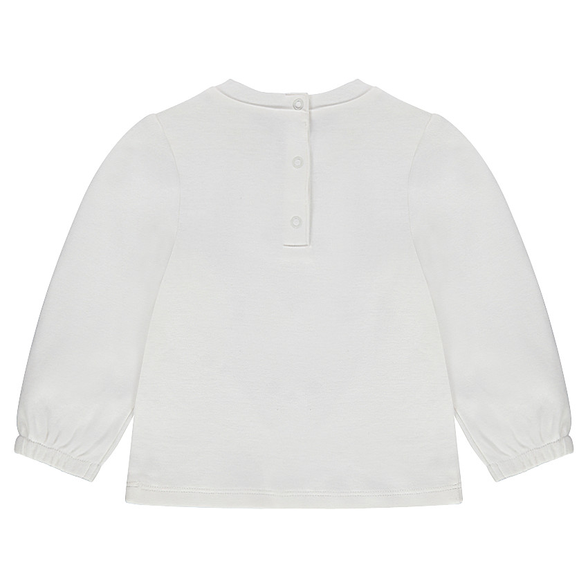 Tee-shirt manches ballon avec motif coloré printé 