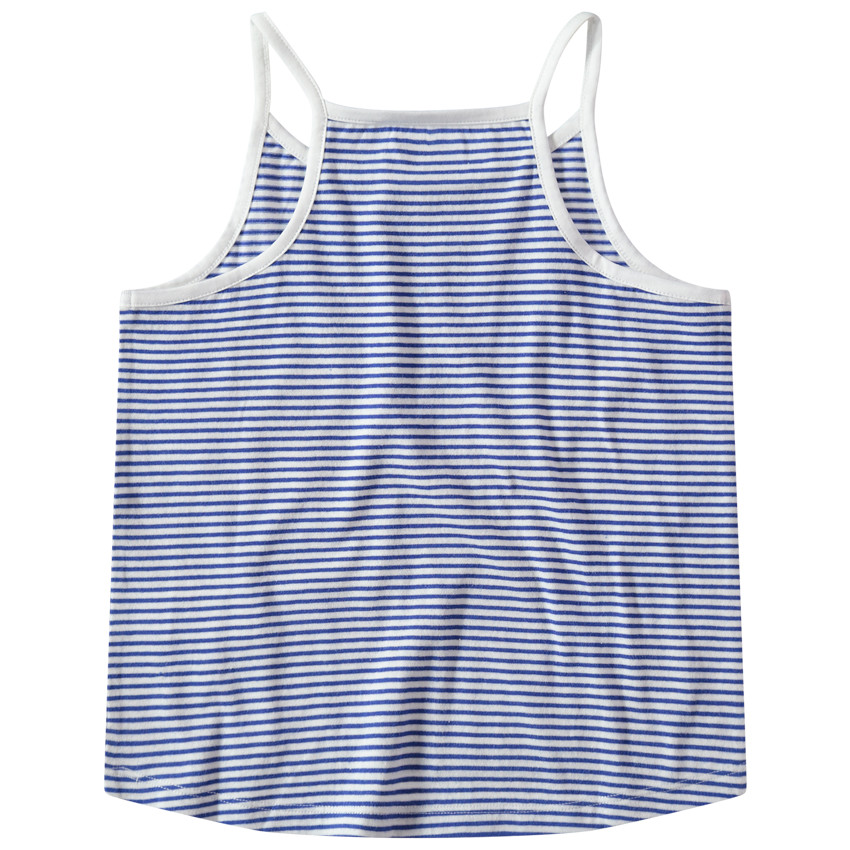 Junior - Débardeur à rayures all-over et symboles printés 