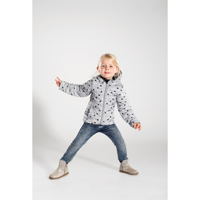 Jeans slim en molleton effet denim 