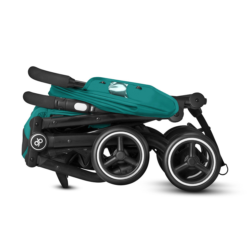 Poussette canne Qbit - Sapphire Blue 