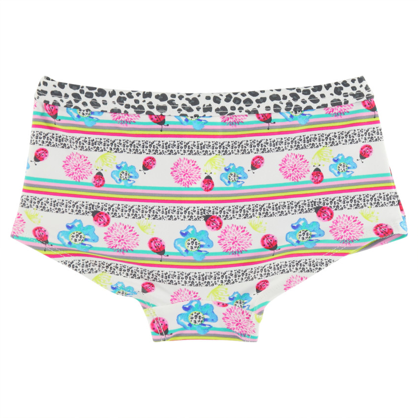 Maillot de bain 2 pièces imprimé fantaisie 