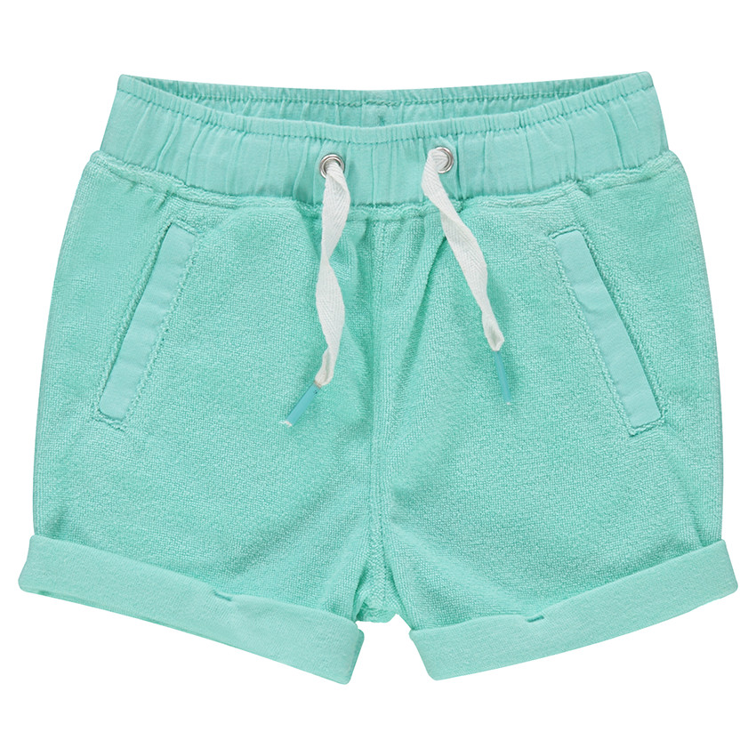 Short rayé en éponge  