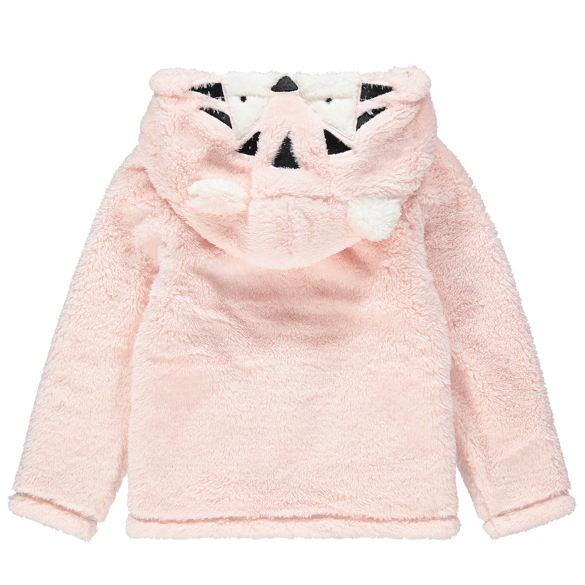 Robe de chambre en sherpa à capuche 