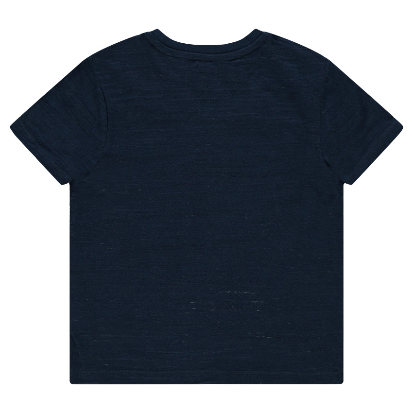 Tee-shirt manches courtes en jersey avec motif Smiley en sequins magiques 