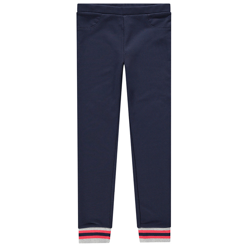 Junior - Jegging en milano à chevilles rayées 