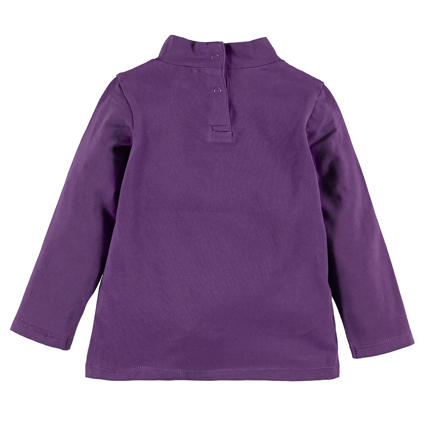 Sous-pull col cheminée en coton stretch 