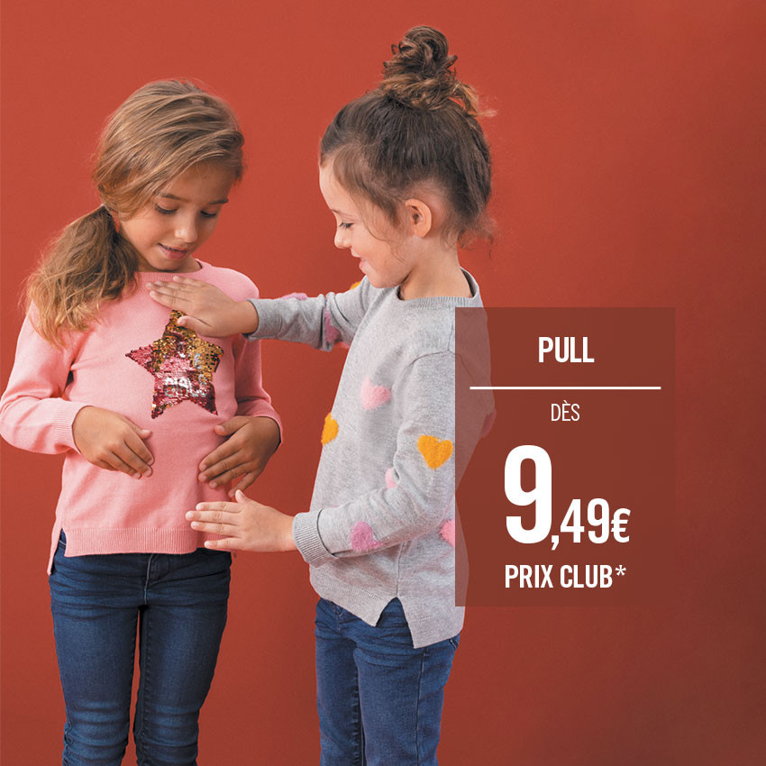 Pull en tricot uni avec motif fantaisie 