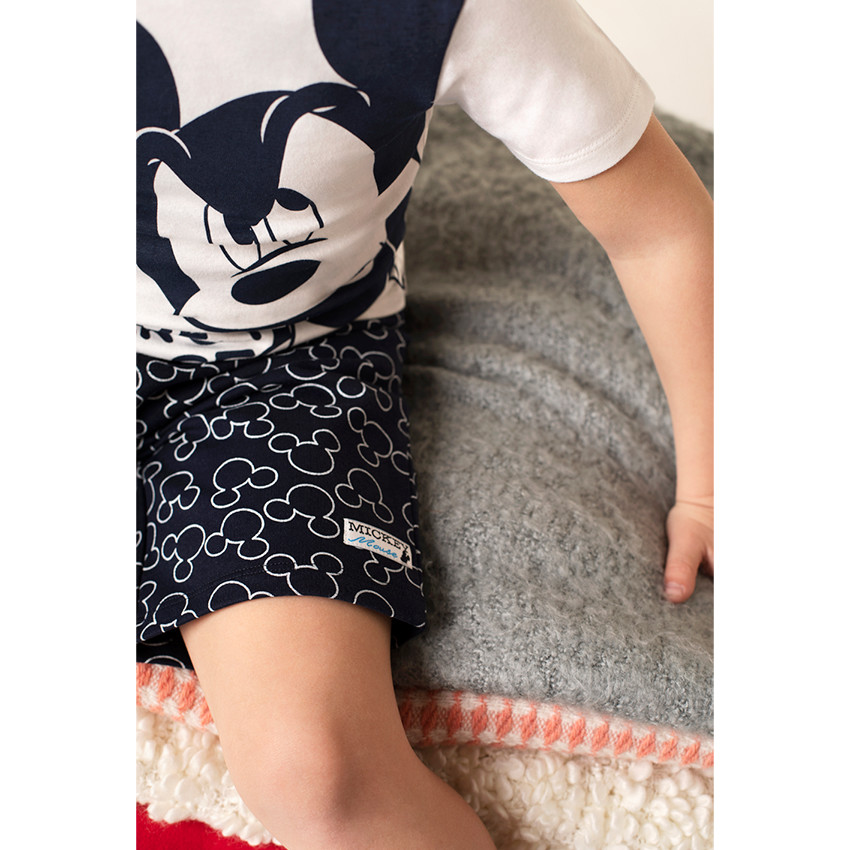 Pyjama court en jersey avec Mickey printé Disney 