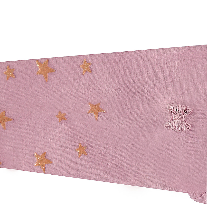 Sous-pull col cheminée avec étoiles pailletées printées 