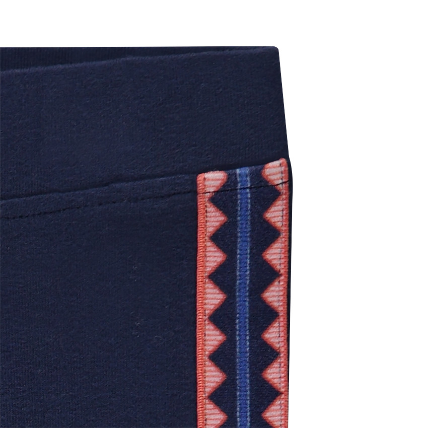 Legging en jersey avec bandes style ethnique 