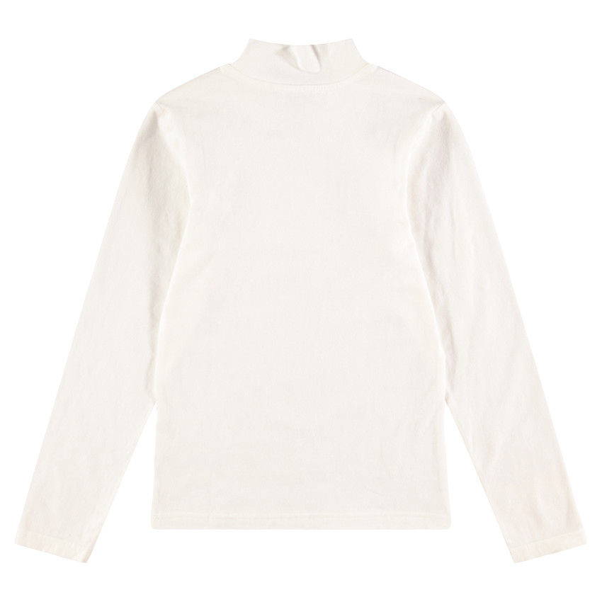 Junior - Sous-pull col cheminée avec print fantaisie sur le devant 