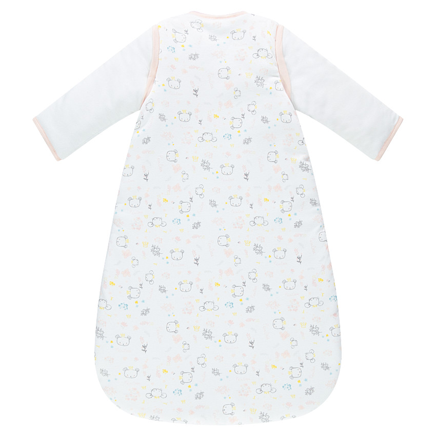 Turbulette en popeline de coton à manches amovibles avec koalas printés 