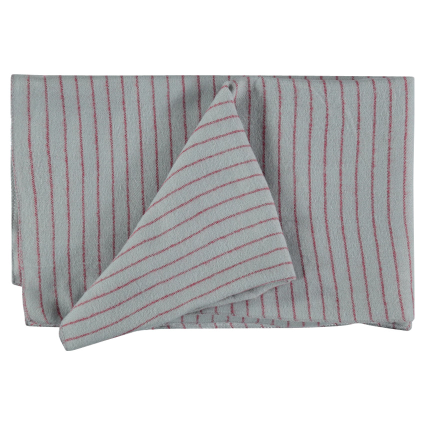 Chèche en tricot rayé 