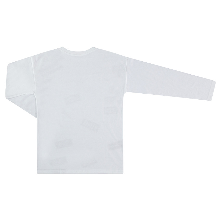 Junior - Tee-shirt manches longues en jersey avec messages printés 