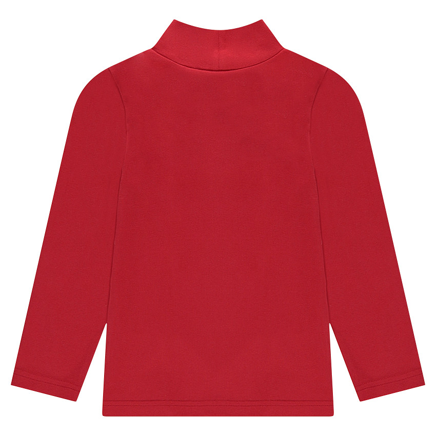 Sous-pull en jersey avec col cheminée 