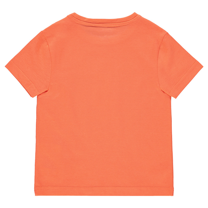 Tee-shirt manches courtes en jersey avec message printé 