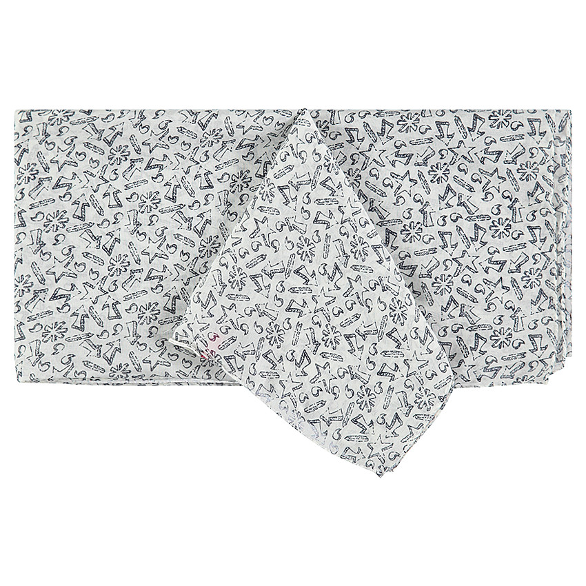 Chèche avec imprimé fantaisie all-over 