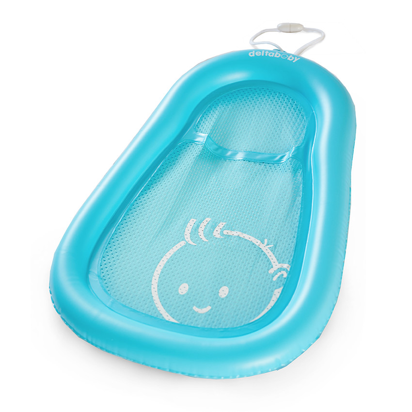 Matelas de bain gonflable - Bleu 