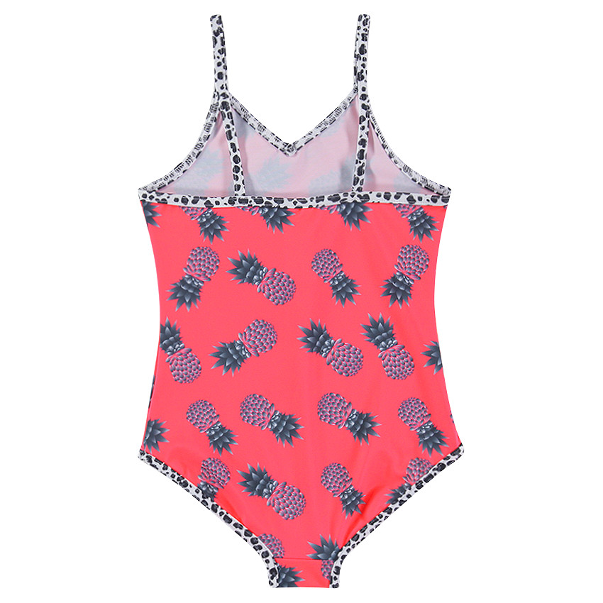 Maillot de bain 1 pièce imprimé ananas 