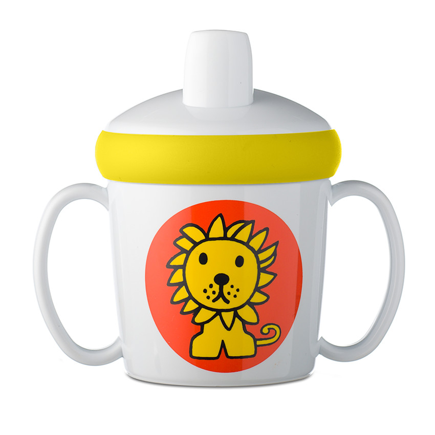 Gobelet d'apprentissage anti-goutte - Lion 