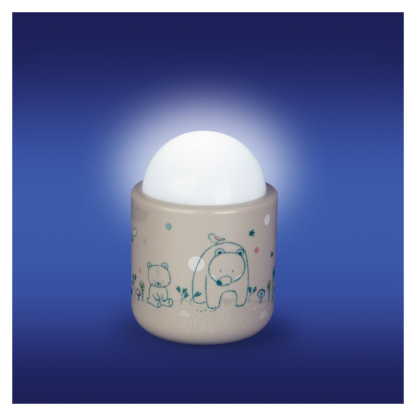 Coffret veilleuse Nomade et son doudou 