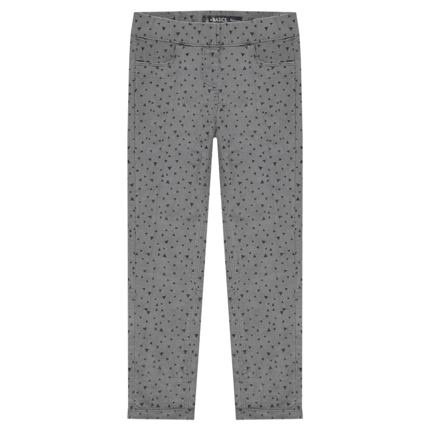 Junior - Jegging imprimé en velours 