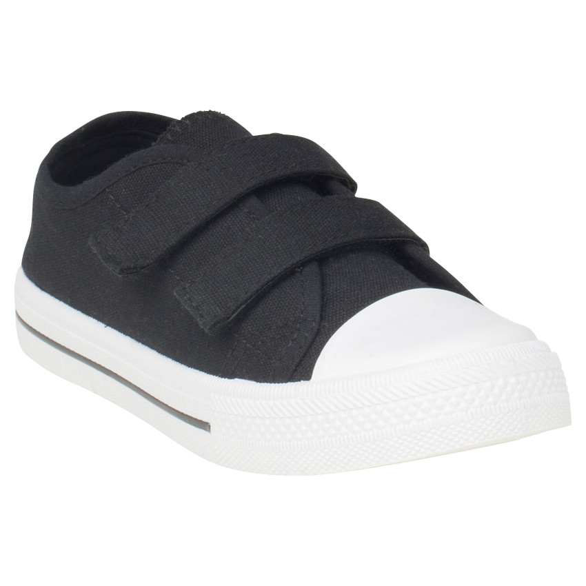 Baskets basses en toile à scratchs du 20 au 23 