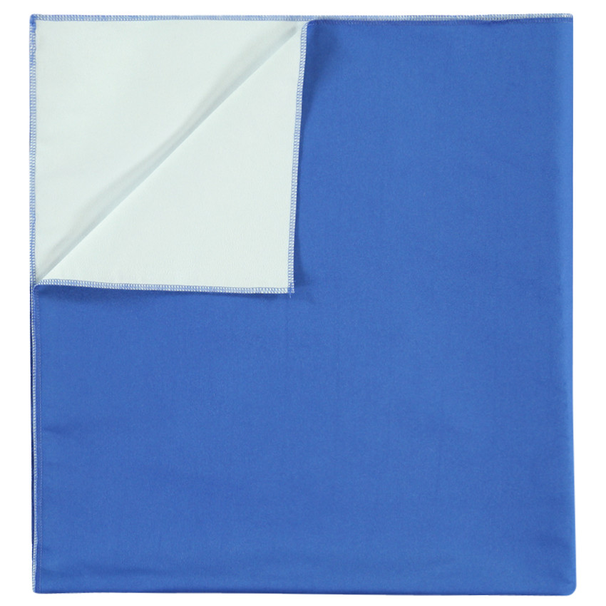 Serviette de bain unie avec bandes 80 x 160 cm 