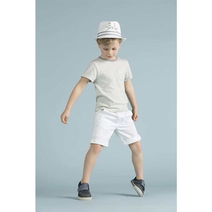 Bermuda en coton ottoman 