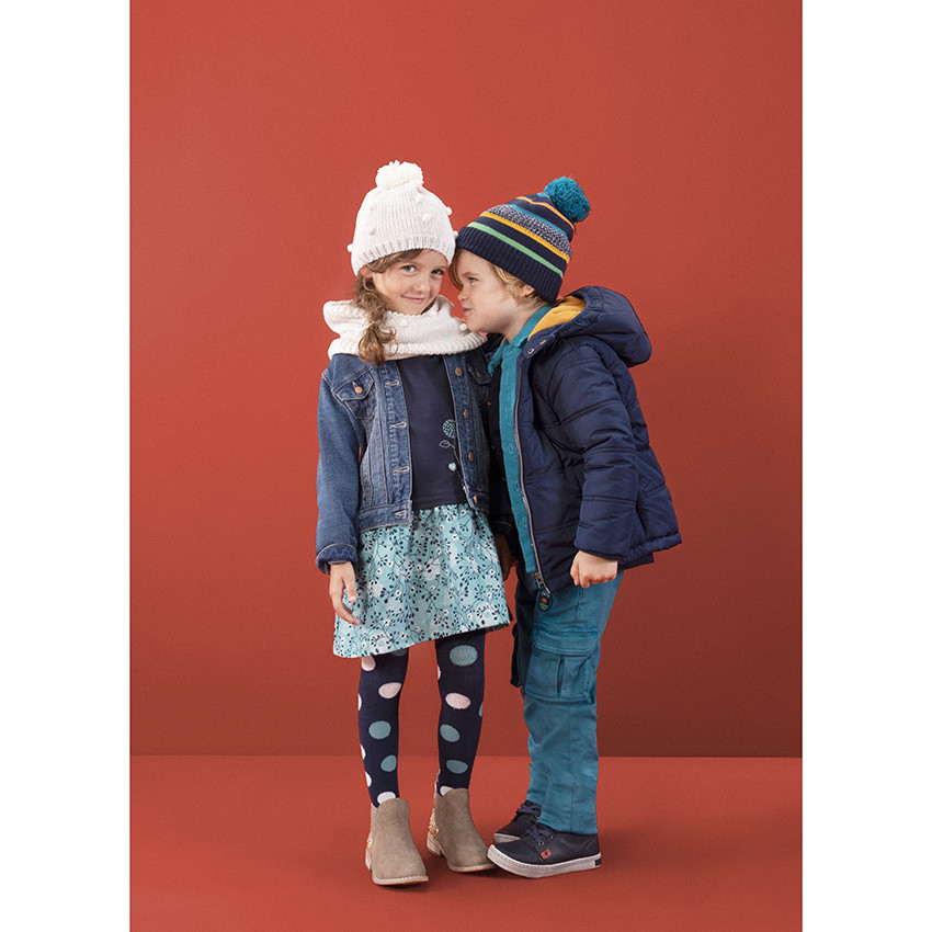 Bottillons effet cuir à paillettes 