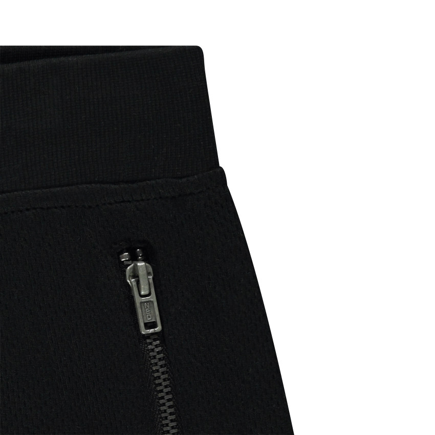 Bermuda en molleton piqué avec poches zippées 