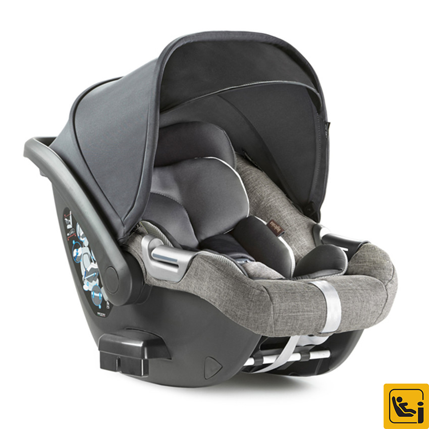 Siège-auto i-Size Darwin - Grey Mélange 
