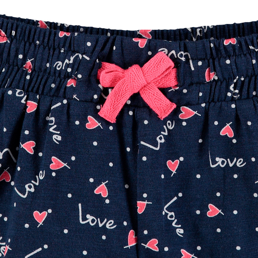 Short en jersey avec imprimé fantaisie all-over 