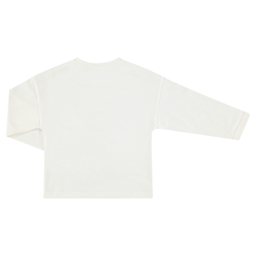 Tee-shirt HALLOWEEN manches longues en jersey avec monstre printé 