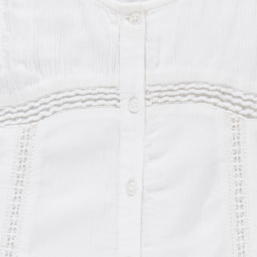 Junior - Tunique sans manches fluide en crépon 