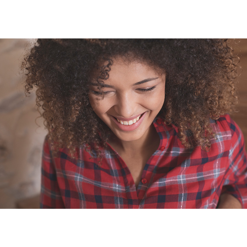 Chemise manches longues de grossesse à carreaux 