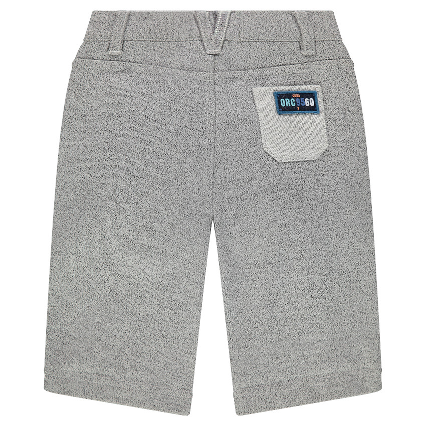 Bermuda en molleton fantaisie léger  