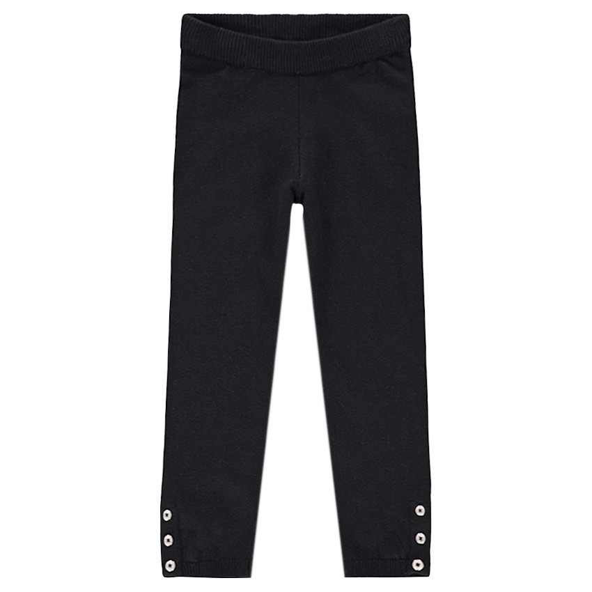 Legging en tricot avec boutons fantaisie 