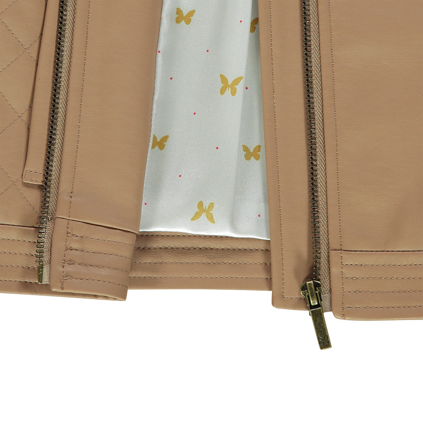 Perfecto effet cuir lisse style motard 