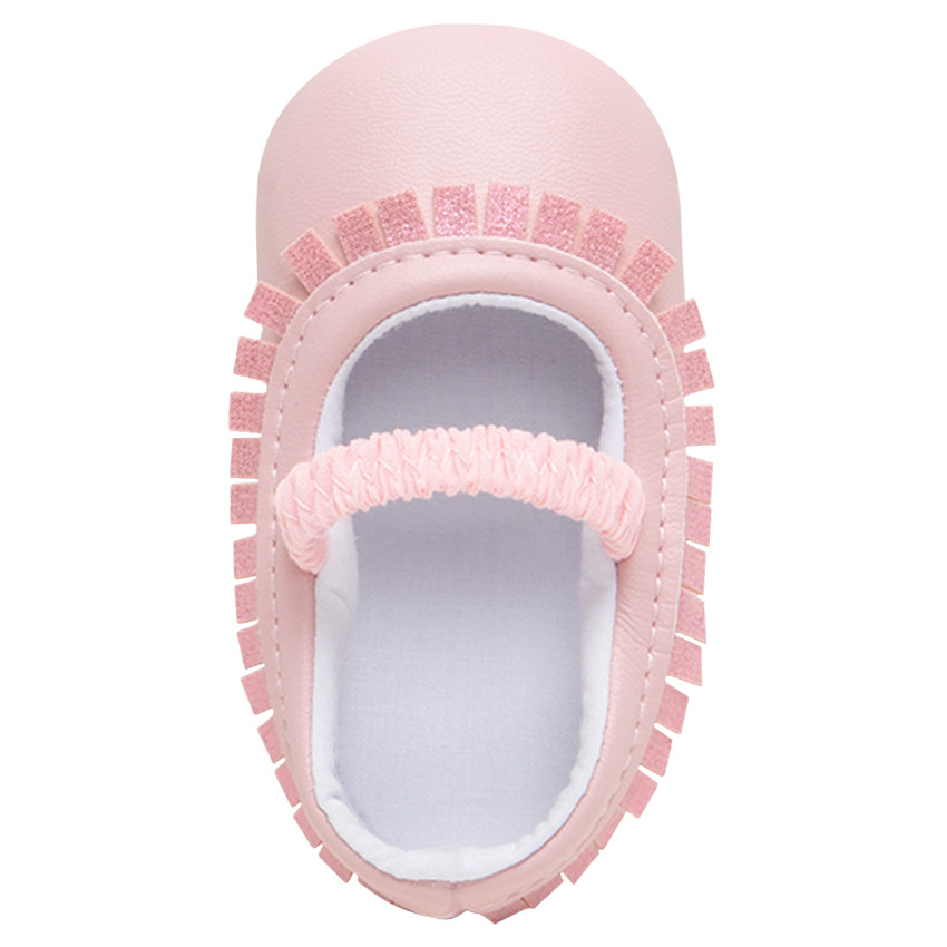 Babies souples avec franges pailletées 