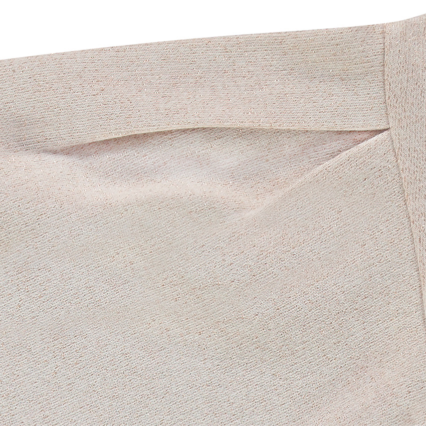 Junior - Sweat en molleton mélangé de fil brillant avec motif brodé 