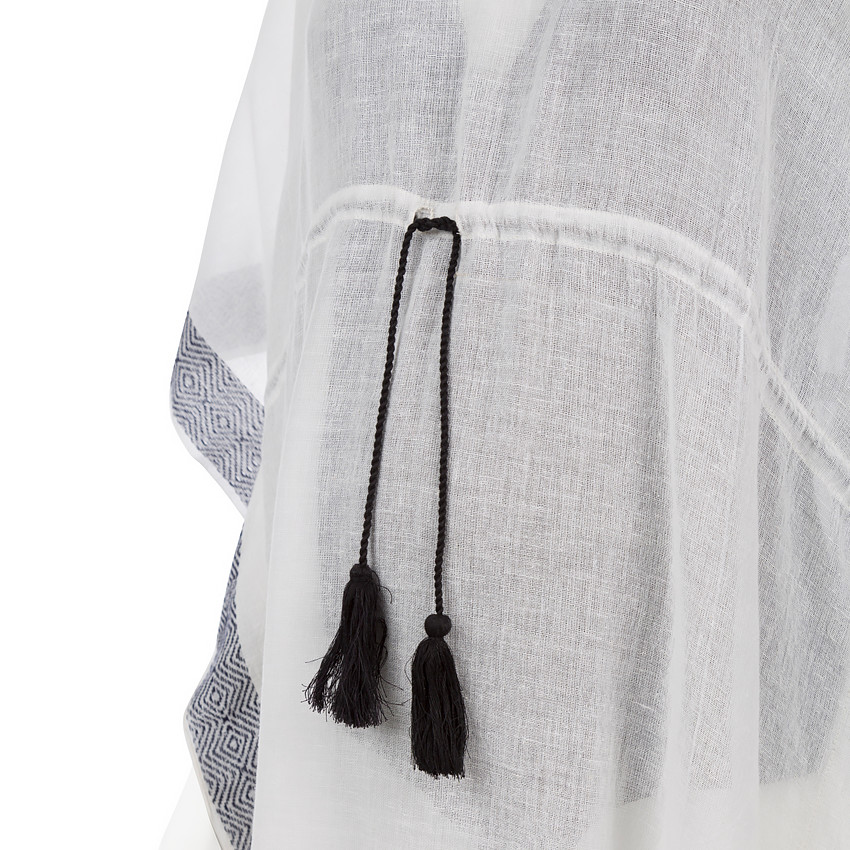 Robe de plage de grossesse à motif fantaisie 