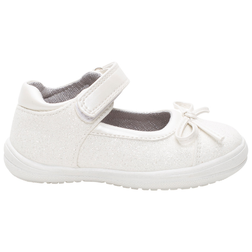 Babies à paillettes et petit noeud 