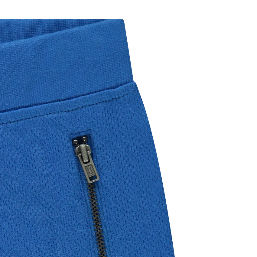 Bermuda en molleton piqué avec poches zippées 