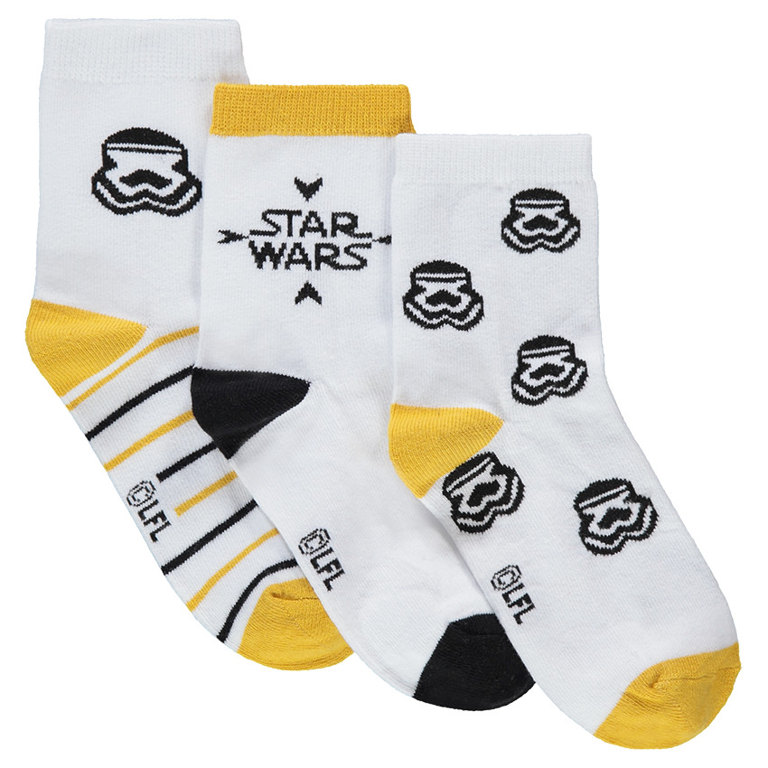 Lot de 3 paires de chaussettes avec motifs Star Wars™ 