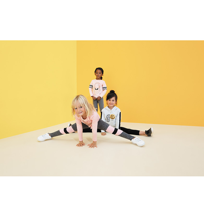 Fuseau de sport à bandes contrastées 