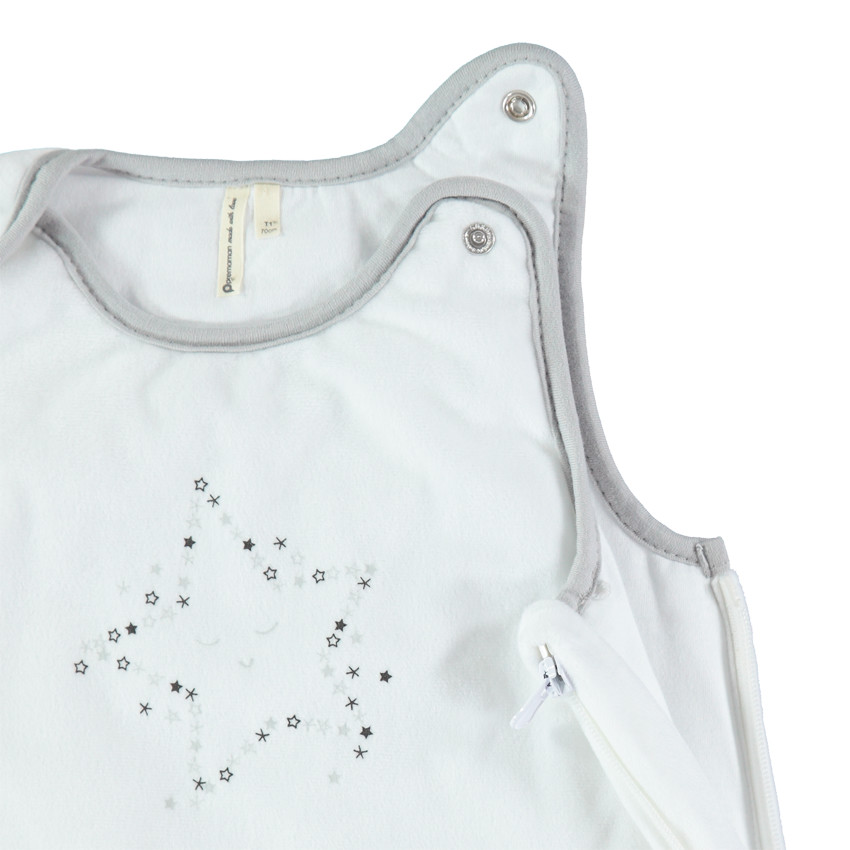 Turbulette sans manches en velours print étoile 