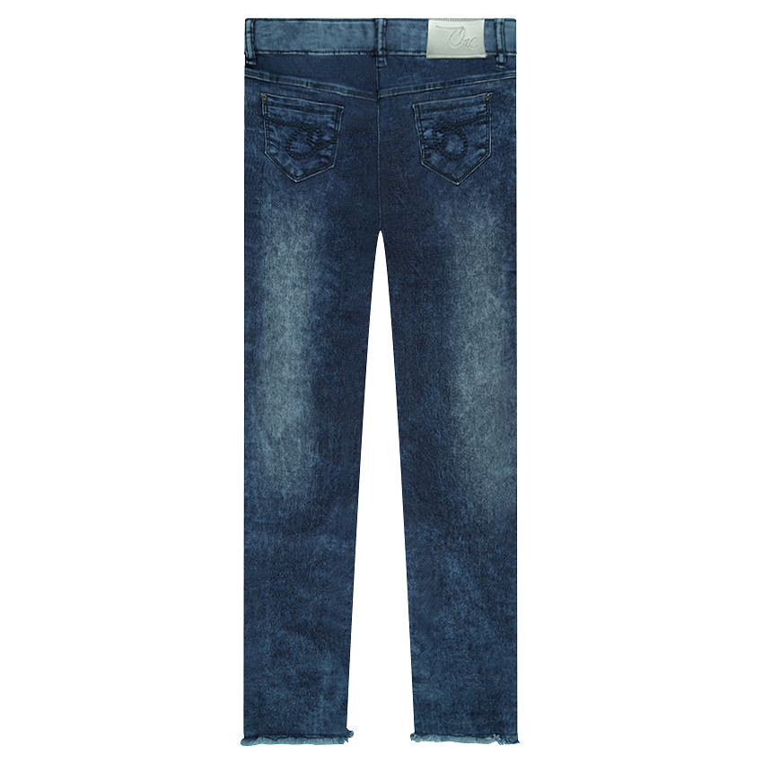 Junior - Jegging effet used et crinkle 